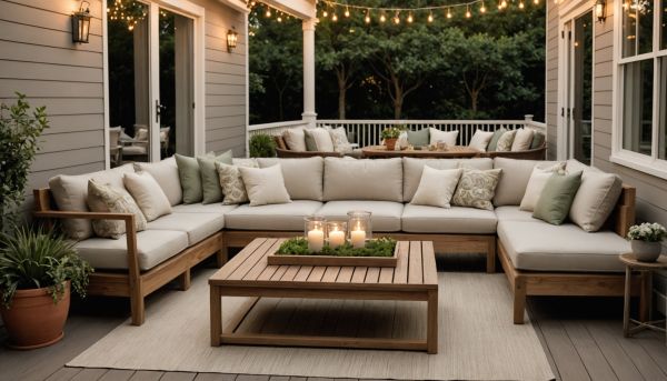 Quels meubles privilégier pour un patio cosy ?